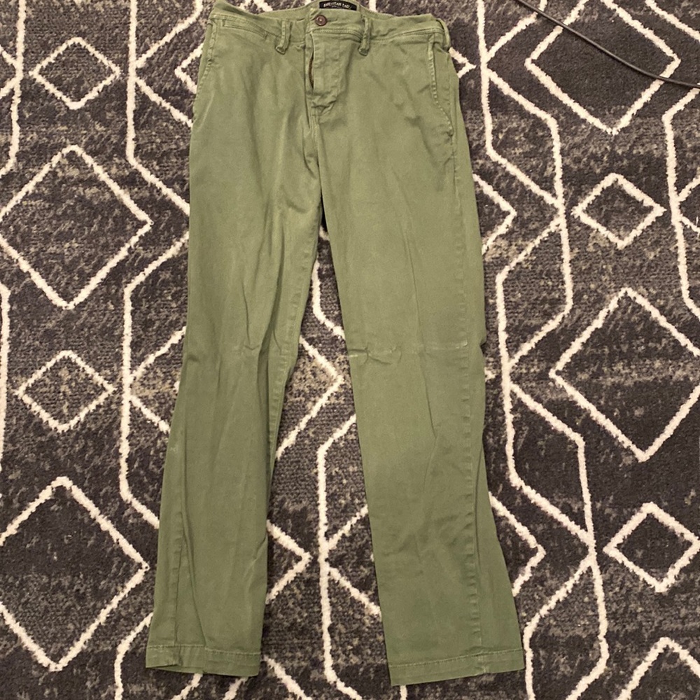 Green American eagle jeans